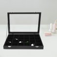 thumbnail image 1 of YOSADIER 1Ud Estuche Transparente Para Almacenar Joyería Con Negro, 1 of 8