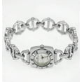 thumbnail image 2 of Montres Carlo Women Luxury Elegant Fashion Analog Quartz Bracelet Dress Watch (Silver), 2 of 4