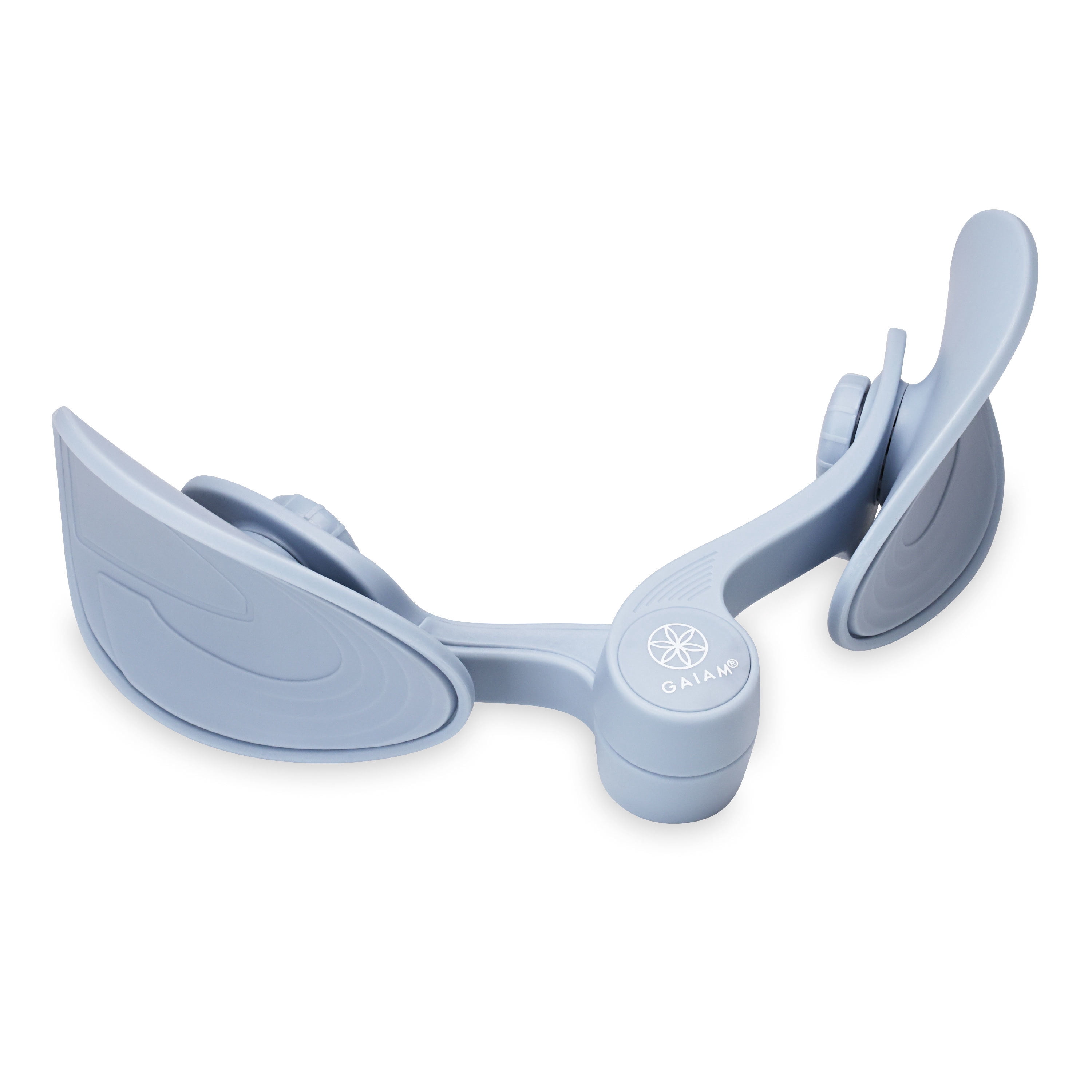 Gaiam Celestial Blue Thigh Toner with Reinforced Steel Spring for Hips, Thighs, and Glutes, Unisex Kegel Exerciser