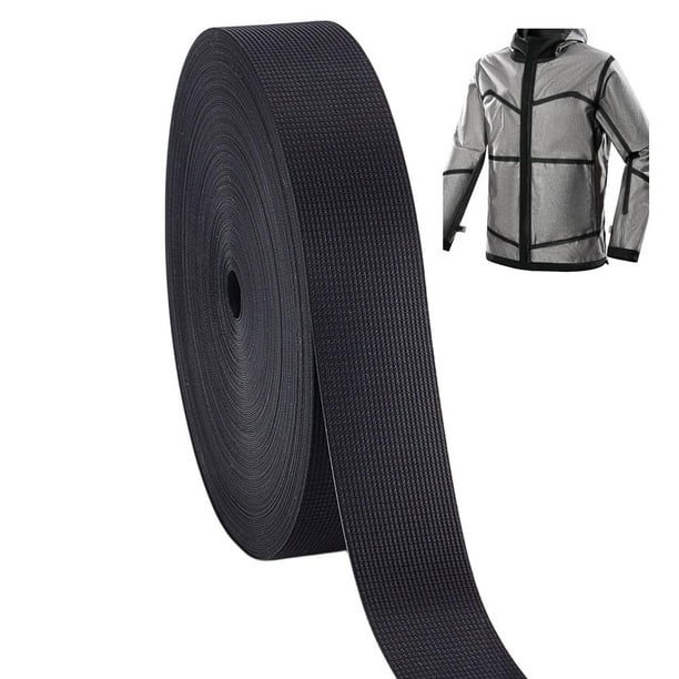 Cinta termosellable de tela de 65,61 pies x 0,8 pulgadas, impermeable, termoadhesiva, para sellar costuras, cinta adhesiva para reparación de tela, cinta de tela resistente al calor