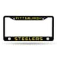 thumbnail image 3 of Pittsburgh Steelers Black Metal License Plate Frame, 3 of 3