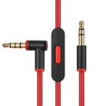 thumbnail image 1 of Cable de audio de repuesto con micrófono en línea y control para auriculares Beats By Dr Dre Solo Studio Pro Detox Wireless Mixr Executive Pil, 1 of 4