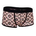 thumbnail image 1 of Ropa Interior Fina Transpirable de Encaje para Hombre Bóxers con Estampado Floral Calzoncillos Cortos con Bulto Calzoncillos L BLESIY Ropa interior de encaje de los hombres, 1 of 7