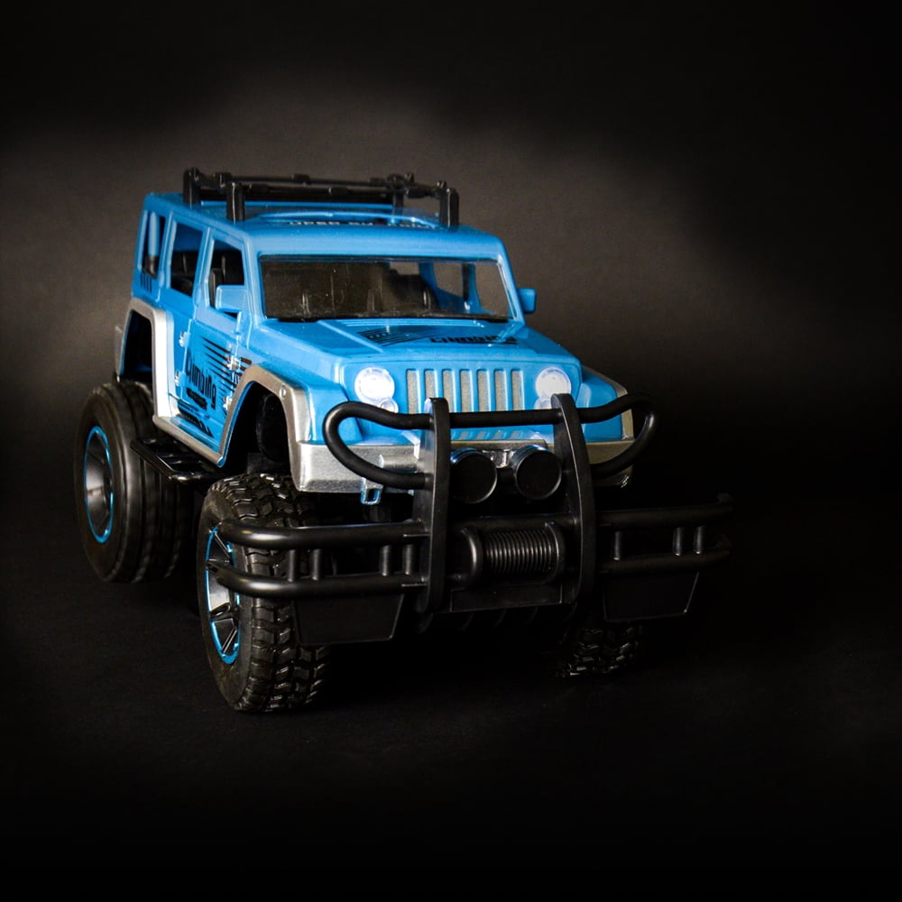 RC Jeep for Kids, 1:16 Scale Remote Control High Speed Sport Racing Hobby Toy Car for Boys and Girls, with Lights and Sounds