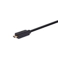 thumbnail image 4 of Monoprice HDMI Female to Micro HDMI Male Passive Cable - 3 Feet - Black | High Speed, Small Diameter, 4K@60Hz, 18Gbps, 36AWG, Compatible with GoPro Hero 7 / Black Hero 5 4 6 Sony A6000 A6300 -, 4 of 6