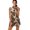 Cow Print Brown, variant on Jeiento US Flag Women's Golf Tennis Dress with Built-in Shorts and Pockets Quick Dry Stretch Sleeveless Athletic Dress for Golf, Tennis, Pickleball and Hiking Size S