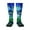 1 Black, variant on Colorful Stained Glass Crocodile Print Gift Stocking Stuffers,Adult Stockings,Novelty Socks,Funny Socks Birthday Running Walking Sleeping