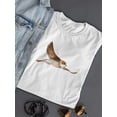 thumbnail image 3 of Cute Little Brown Swallow Bird T-Shirt Women -Image by Shutterstock, Female XX-Large, 3 of 4