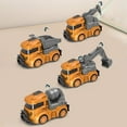 thumbnail image 5 of ToyKingdee Construction Toys, Sandbox Excavator Toy Construction Truck Toys Vehicles Dump Crane Cement Mixer Truck, Christmas Birthday Gifts, 5 of 7