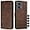 Brown, variant on Case for Moto Edge 5G 2024 Case Wallet with Card Holder Leather Flip Case,with Kickstand Magnetic Full Protection Phone Case for Motorola Moto Edge 5G 2024 Smile Blue
