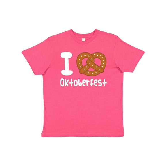 Inktastic Oktoberfest Pretzel Fun Holiday Youth T-Shirt