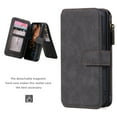 thumbnail image 1 of Black PU Leather  13 Wallet Case 2 in 1 Wallet Protective Flip Cover with Detachable Magnetic Wallet  13 Pro, 1 of 6