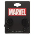 thumbnail image 2 of Deadpool Earrings Marvel Accessories - Marvel Earrings Deadpool Jewelry - Deadpool Gift, 2 of 2