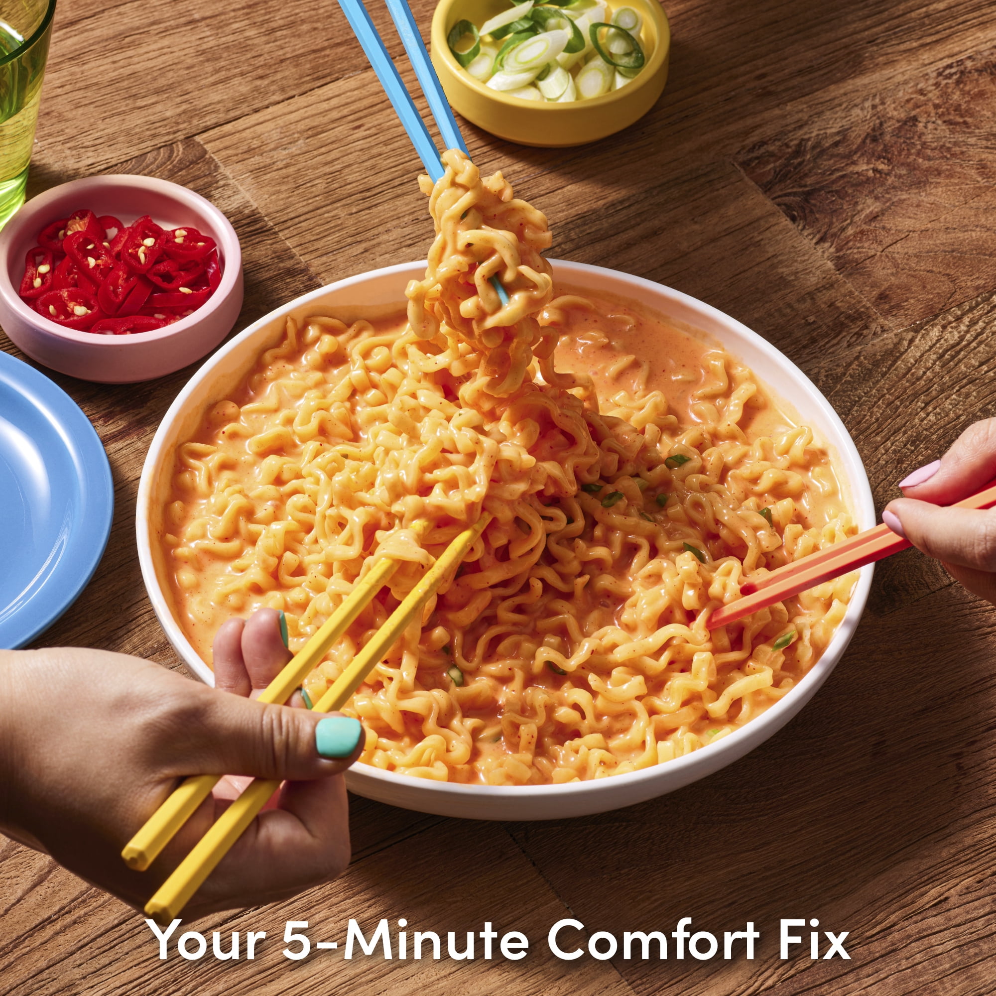 Otoki Stir-Fry Cheesy Ramen Cheddar Mascarpone 3.88 oz, 4 Pack