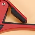 thumbnail image 5 of HAMPPLIES Capo for Ukulele Guitar Capo Metal Red for Guitar Players 1Pack, 5 of 8