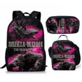 thumbnail image 2 of Godzilla Vs King Kong Schoolbag, Student Backpack, Godzilla Vs Kong Three-Piece Backpack-ZJKDGJKJ, 2 of 3