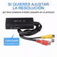 thumbnail image 5 of Convertidor Av A Hdmi, Adaptador Compuesto Negro, 5 of 5