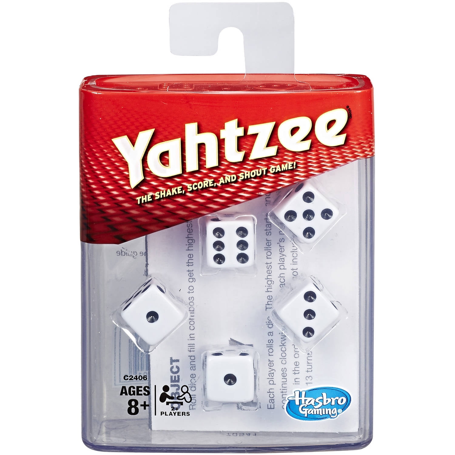 Yahtzee Classic Family Dice Board Game 