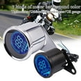 thumbnail image 6 of EUBUY Motorcycle Digital GPS Speedometer with 7 BacklightAdjustable Tachometer Odometer Trip Meter Universal 12V Silver, 6 of 7