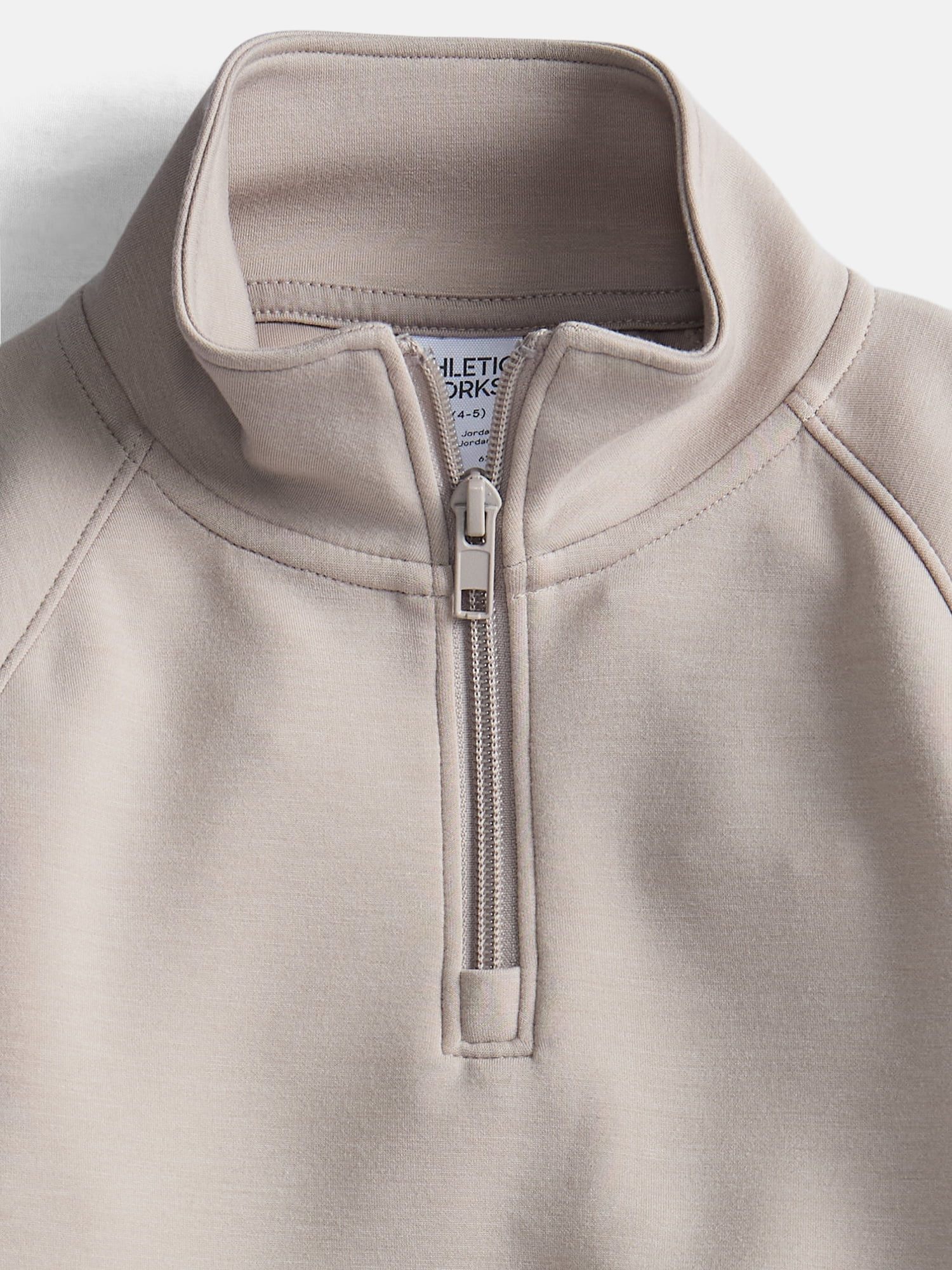 Athletic Works Boys Scubaknit Quarter Zip Pullover, Sizes 4-18
