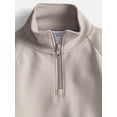 thumbnail image 2 of Athletic Works Boys Scubaknit Quarter Zip Pullover, Sizes 4-18, 2 of 3