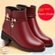 thumbnail image 5 of Zapatos de madre, zapatos de primavera para mujer, zapatos de algodón para mujer de mediana edad, zapatos de tacón bajo, fondo suave, terciopelo, cálidos, de mediana edad y mayores, tubo, 5 of 6
