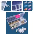 thumbnail image 1 of Jewelry Organizer Box Transparent Visible Lightweight Easy to Clean Jewelry Storage Box for Girl, 1 of 8