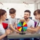 thumbnail image 4 of Desktop Prize Turn Plate Fortune Wheel Spinnings Game Lucky Draws Rotating wheels Erasable Fortune Wheel, 4 of 5