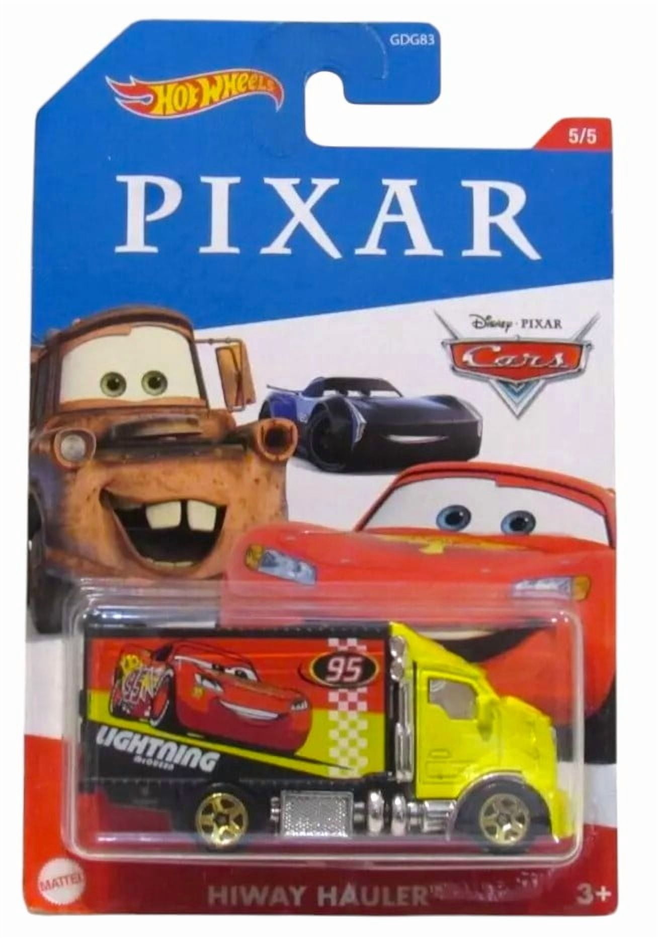Hot Wheels 2020 Bundle of 5 Disney Pixar Toy Story, Monster's Inc, Finding Nemo, Incredibles, Cars