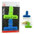 thumbnail image 2 of 2 Pc Bag Clips Food Chip Assorted Size Multi Purpose Clothespin Mini Clip Crafts, 2 of 5