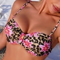 thumbnail image 4 of Bathing Suit for Women 2026 Two Piece Bathing Suits Floral Print Tankini Swimsuit Bikini Separates Two Piece Bathing With, 4 of 9