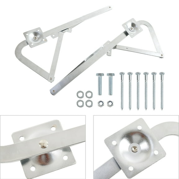 Spreader Hinge Arms Pair for Attic Ladder, Fits for MFG Werner Series 55-2 (After 2010)