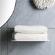 thumbnail image 3 of Toystoory Estante de almacenamiento montado en la pared del baño, estante para el hogar, organizador de batas plegable, soporte para teléfono Juegos de accesorios de baño L, 3 of 6