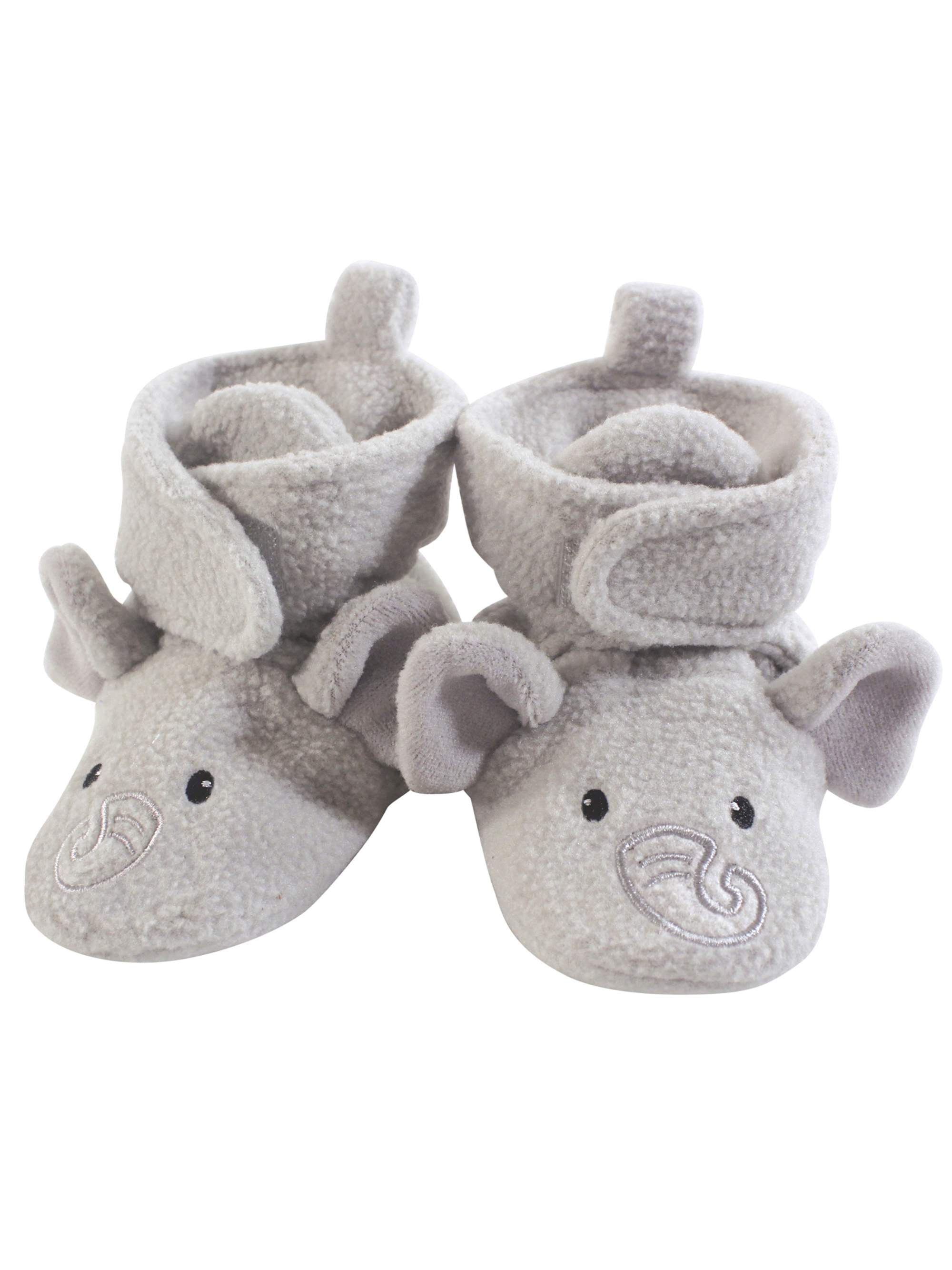 hudson baby cozy fleece booties