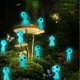 thumbnail image 2 of 10 estatuas de elfos de árbol Blu-ray (altura de 2,8 a 3,8 cm), mini elfos de árbol luminosos de resina, solemnes y encantadores, adecuados para la decoración interior y exterior del hogar y el jardí, 2 of 5