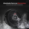 thumbnail image 2 of Bocinas Marinas Dobles de 6.5 Pulgadas Pyle, Sistema de Sonido Estéreo para Exteriores Resistente al Agua, 150 Watts, 2 Vías, 1 Par, Negro, 2 of 7