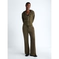 thumbnail image 2 of Scoop Women's and Women's Plus Mineral Wash Oversized Hoodie, Sizes XS-4X, 2 of 5