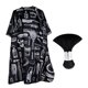 thumbnail image 3 of Capa De Peluquero Impermeable Para Peluquero, Capa De Peinado Para Salón De Belleza, Estilista, Hombres, Estampado Negro, 3 of 8