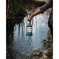 thumbnail image 4 of Barebones Forest Lantern - Linterna de ferrocarril estilo vintage - Luz de camping con brillo ajustable y batería recargable (verde azulado), 4 of 5