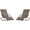 Brown, variant on Garvee Outdoor Lounge Chair Set of 2, Adjustable Patio Chaise Lounge with Pillow, for Patio, Pool, Yard, Garden, Brown