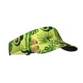 thumbnail image 2 of Disketp Kiwi And Avocado Sun Visors for Women Men Unisex Tennis Golf Visor Hat Adjustable Summer Hats Sport Outdoor Visor Hat UV Protection Cap, 2 of 8