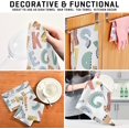 thumbnail image 4 of ABC Alphabet Pattern Dish Towels Set of 4, Cartoon Washable Tea Towels Dishcloths Lint-Free 18x28 Inch Fast Drying for Kitchen Restaurant Bar Clean, 4 of 7