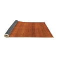thumbnail image 2 of Ahgly Company Indoor Square Abstract Orange Modern Area Rugs, 5' Square, 2 of 4
