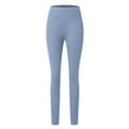 thumbnail image 4 of Bibifish Womens Yoga Pants Capri Yoga Pants High-Waist Slim Fit Hot Yoga Professional Activewear Tummy Control Comfortable Yaga Leggings, 4 of 6