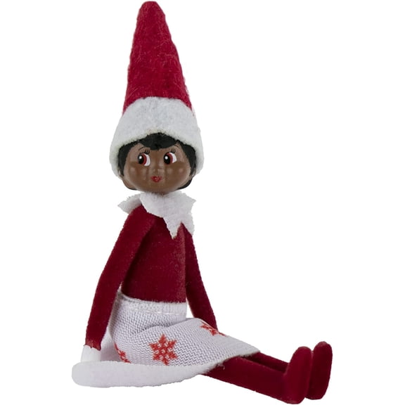 Worlds Smallest The Elf On The Shelf Girl - Dark
