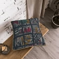 thumbnail image 6 of ZNDUO Abstract Modern Lines Throw Pillows, Throw Pillows for Couch-Indoor Decorative Pillows,18"x18", 6 of 8
