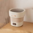 thumbnail image 2 of Portable Washing Machine Washer 9L Upgraded With Small Clothes Folding Washing Machine Of Underwear Baby And Small Clothes Suitable For Home Apartments Dormitories Hotels Marine 31 Silicone Release, 2 of 9