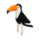 thumbnail image 1 of Juguete chirriante para perros, accesorio para mascotas, protector de muebles con chirriador suave, ejercicio PP Tucán, 1 of 9