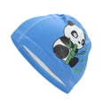 thumbnail image 6 of Unique Bargains 1 Pc Knitted PU Elastic Cartoon Animal Swim Cap Blue, 6 of 6