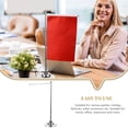 thumbnail image 3 of IFANLANDOR Standing Flag Pole with Base Desktop Flagpole Stainless Steel for Conferences 1Set, 3 of 8